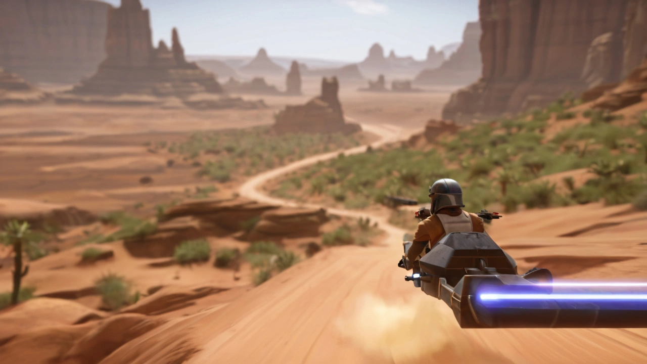 Novidade em Star Wars Outlaws Permite Desativar Pintura Amarela de Orientação no Jogo