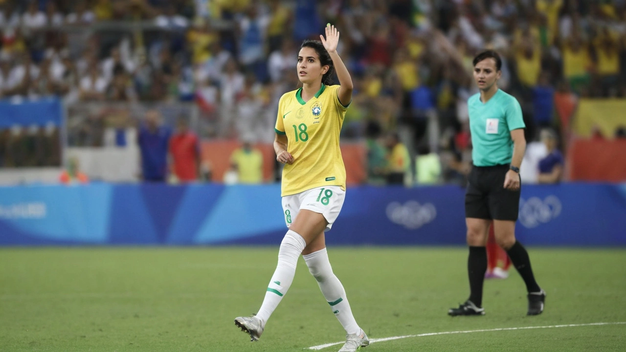 Gabi Portilho Brilha nos Campos Franceses Durante os Jogos Olímpicos