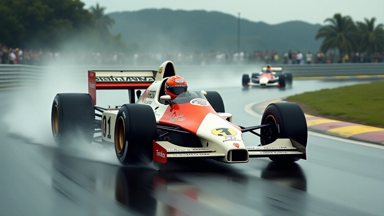 Lewis Hamilton presta homenagem a Ayrton Senna ao pilotar lendário McLaren no GP de São Paulo