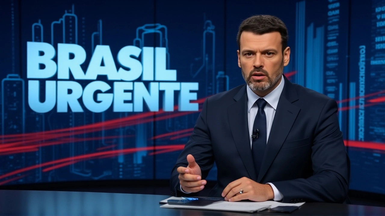 Repórter da Band é afastado por empurrar jornalista da Record ao vivo